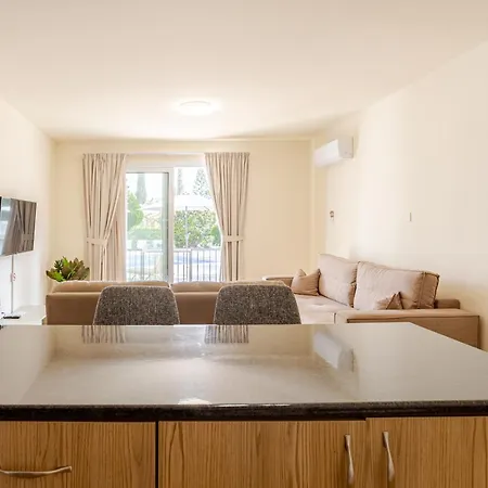 Apartment Danaos Seaside 001 With Pool In Tourist Area